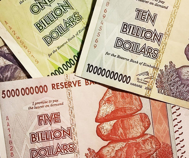 A Billion Zimbabwe Dollars
