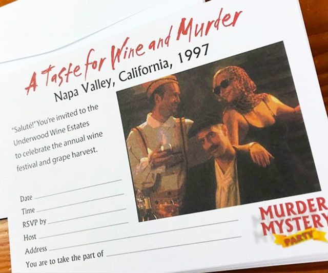 University Games Murder Mystery Party