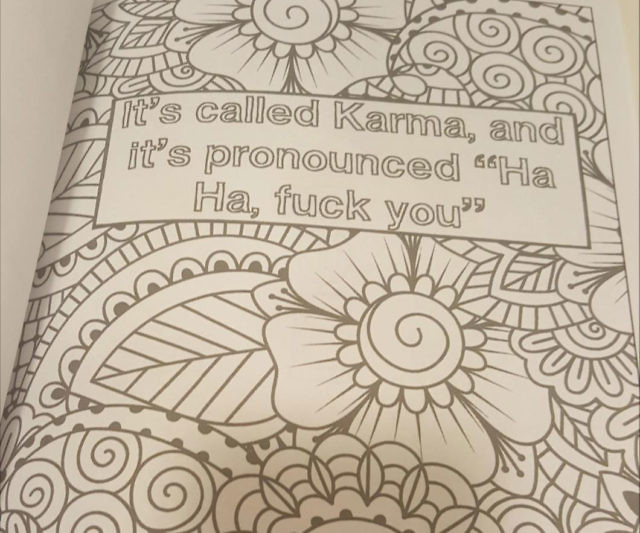 Calm The Fuck Down Coloring Book