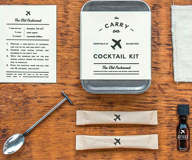 Airplane Carry On Cocktail Kit