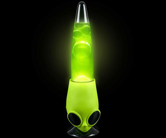 Alien Head Lava Lamp