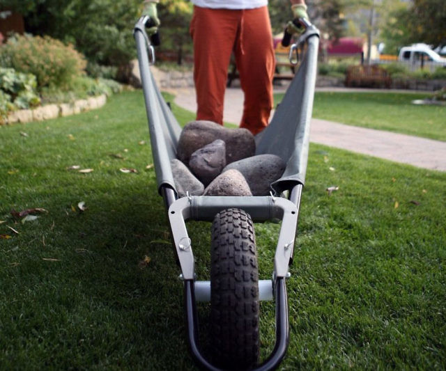 Folding Yard Wheelbarrow