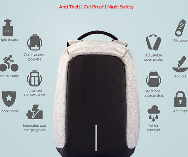 The Anti-Theft Backpack