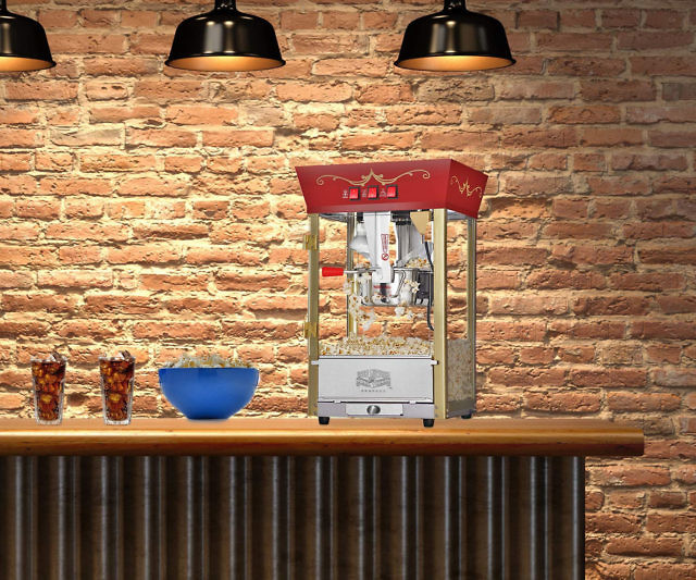 Antique Movie Theater Popcorn Machine