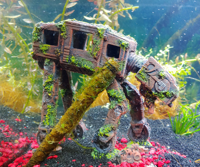 AT-AT Aquarium Decoration
