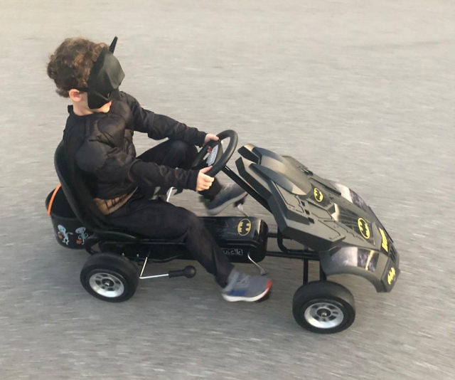 Batmobile Pedal Go-Kart