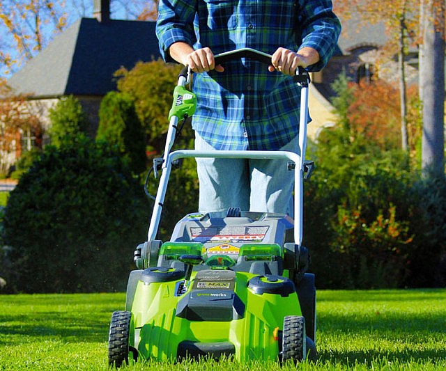 Battery Powered Lawn Mower