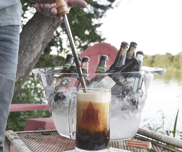 Beer Caramelizer Campfire Tool