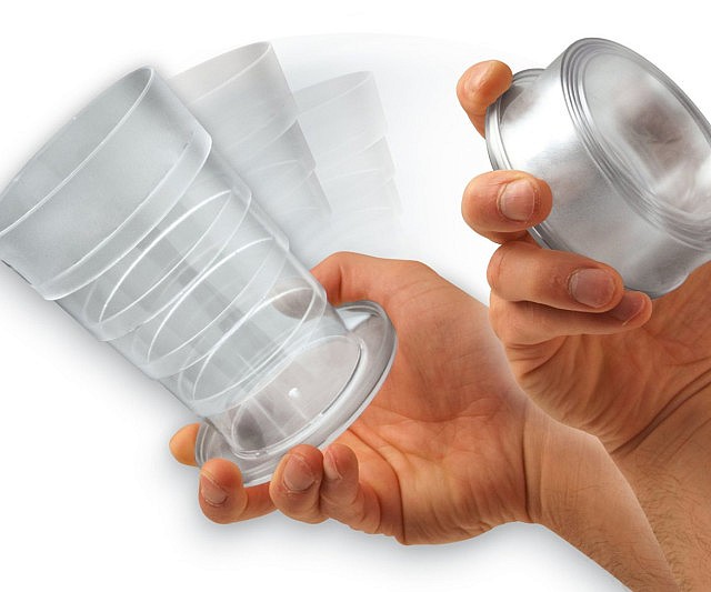 Collapsible Beer Glass
