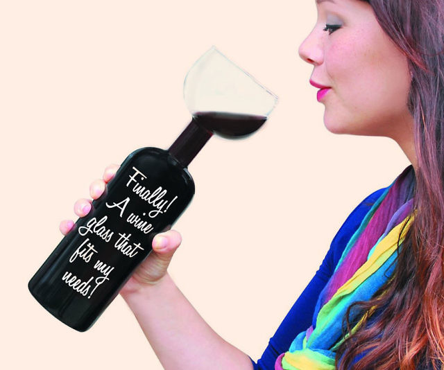 The Ultimate Wine Bottle Glass