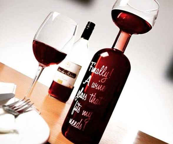 The Ultimate Wine Bottle Glass