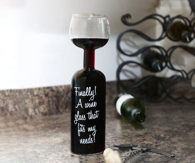 The Ultimate Wine Bottle Glass
