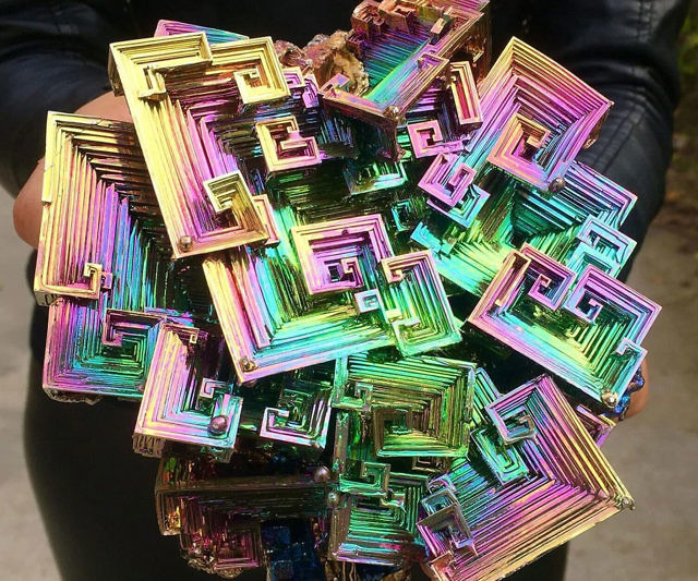 Bismuth Crystals