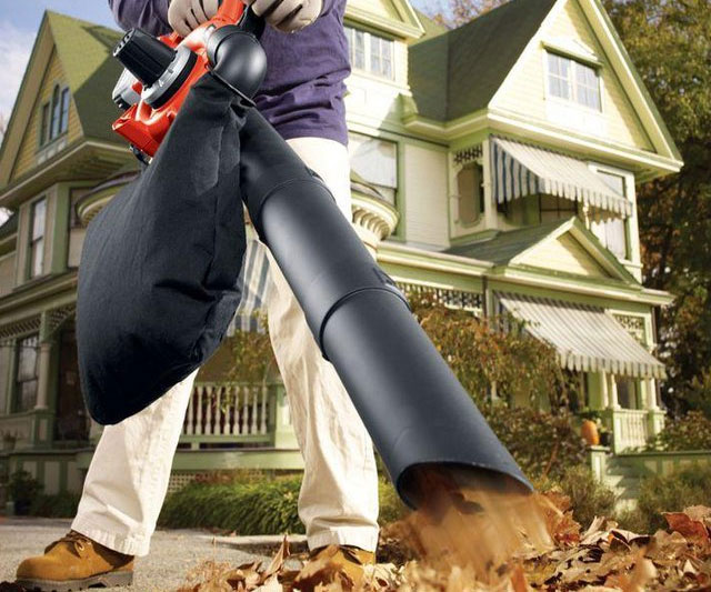 Cordless Leaf Sweeper