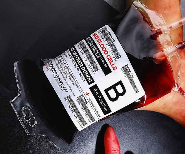 Blood Bag Drink Pouches