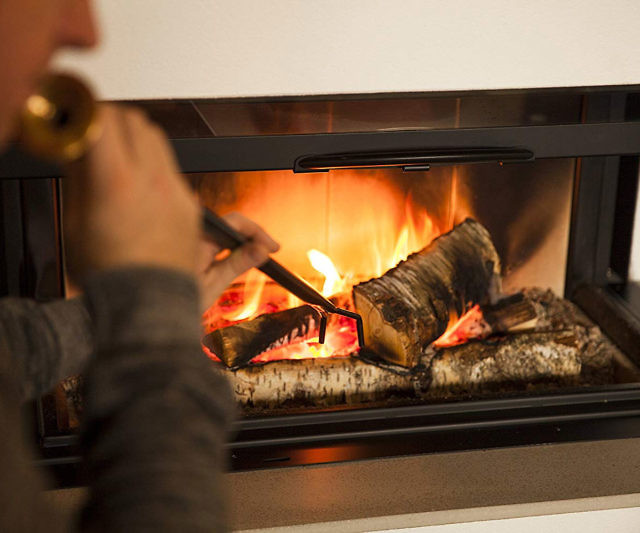 Blow Poke Fireplace Tool