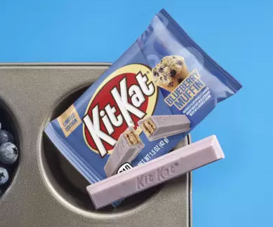 Kit Kat Blueberry Muffin