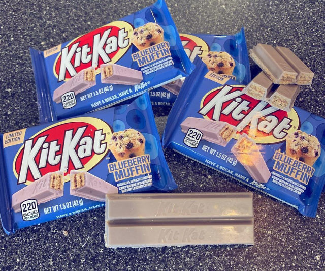 Kit Kat Blueberry Muffin