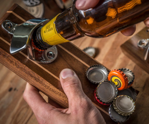 Magnetic Bottle Opener And Catcher