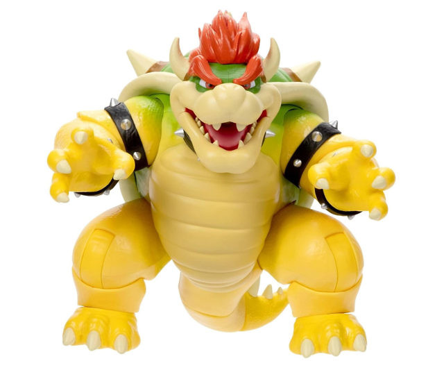 Fire Breathing Bowser Action Figure