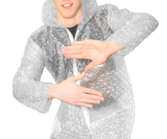 Bubble Wrap Suit