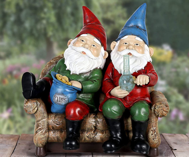 Bud Buddies Gnome Statue
