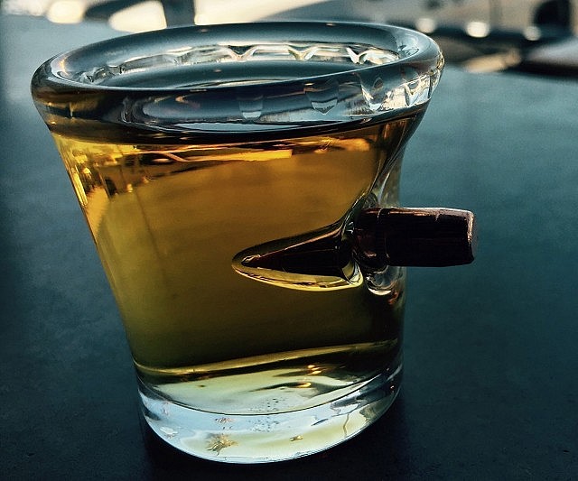 Bulletproof Shotglass