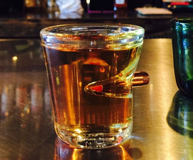 Bulletproof Shotglass