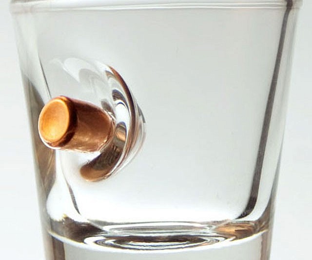 Bulletproof Shotglass
