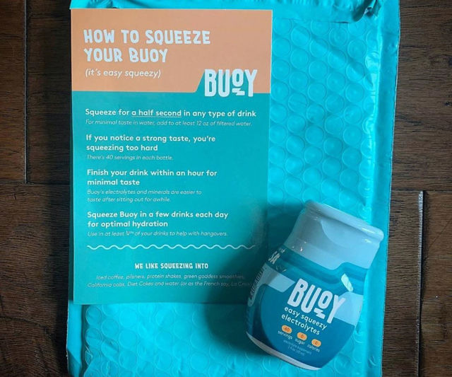 Buoy Natural Electrolyte Drops