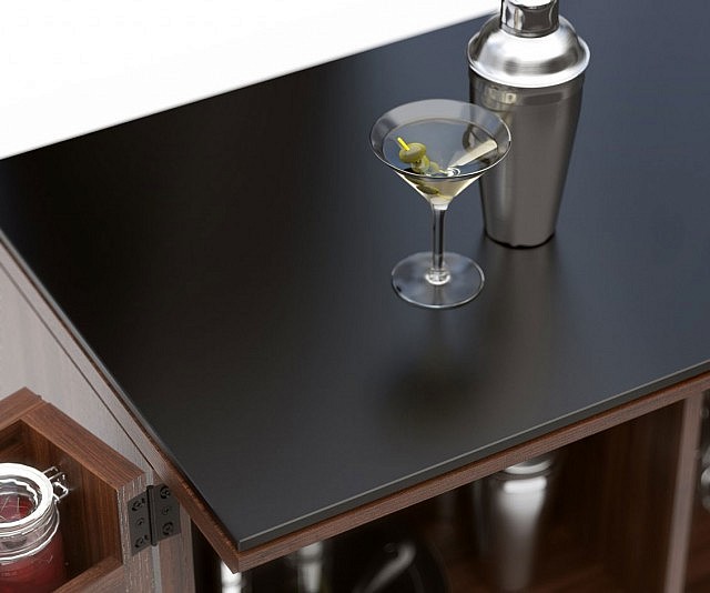 Compact Cabinet Bar