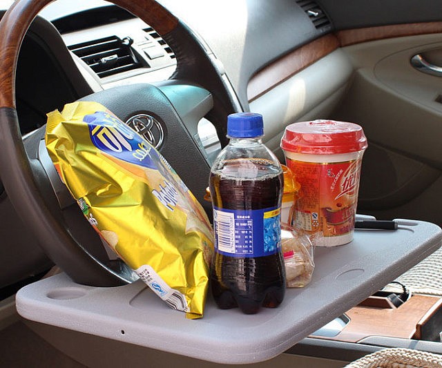 Attachable Steering Wheel Table