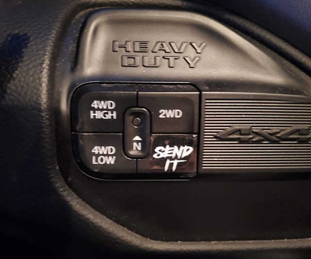 Car Unused Buttons Stickers