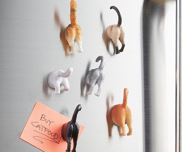 Cat Butt Refrigerator Magnets
