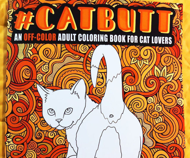 Cat Butt Coloring Book
