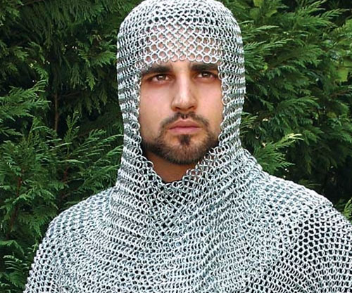 Chain Mail Shirt And Coif