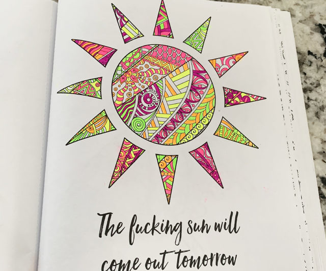 Cheer The F*ck Up Coloring Book