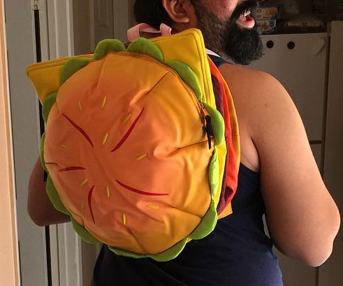 Cheeseburger Backpack