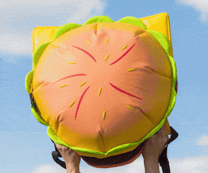 Cheeseburger Backpack