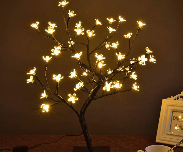 Cherry Blossom Bonsai Tree Light
