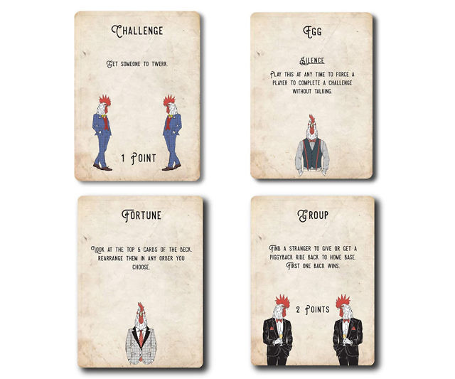 Chickenshit Drinking Game