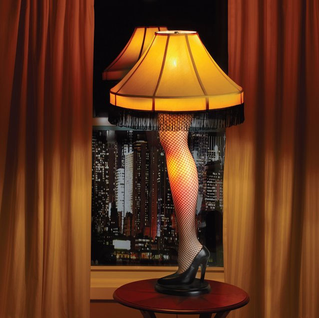 A Christmas Story Leg Lamp