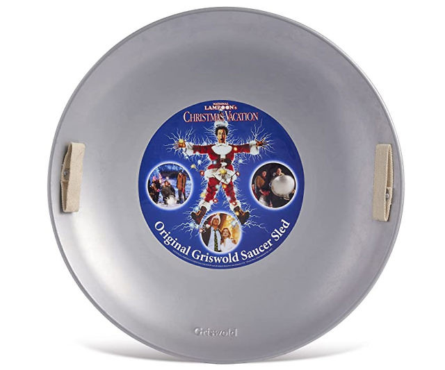 Clark Griswold’s Aluminum Saucer Sled