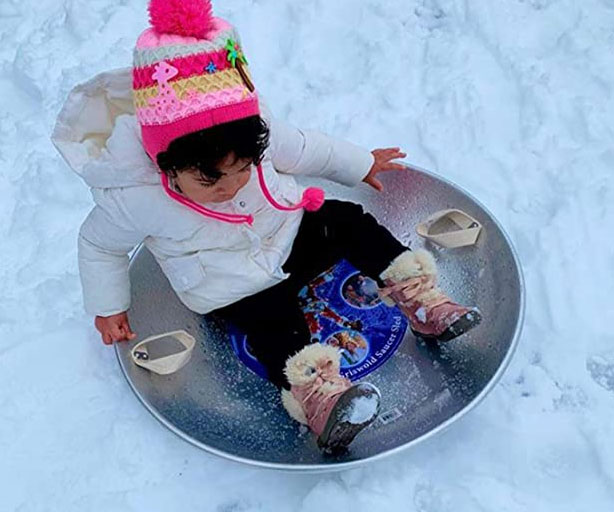 Clark Griswold’s Aluminum Saucer Sled