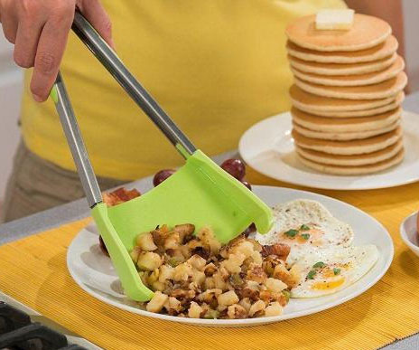 2-in-1 Tongs & Spatula