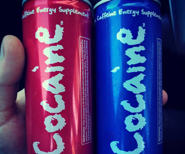 Cocaine And Pussy Energy Drinks