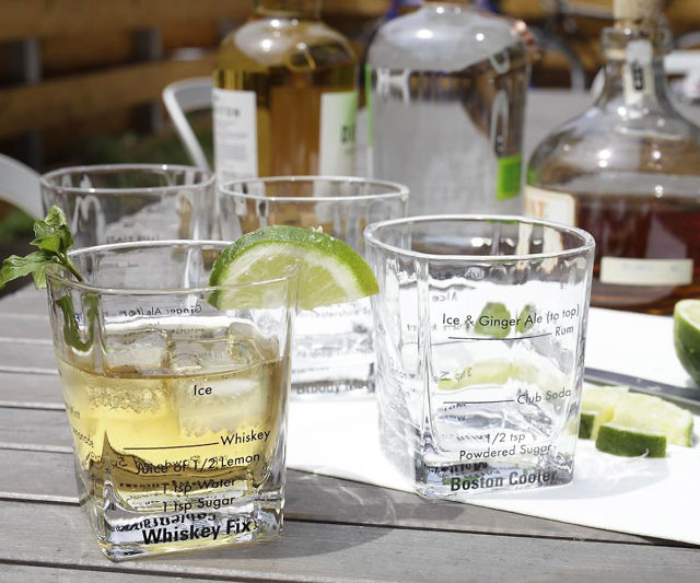 Cocktail Recipe Glasses