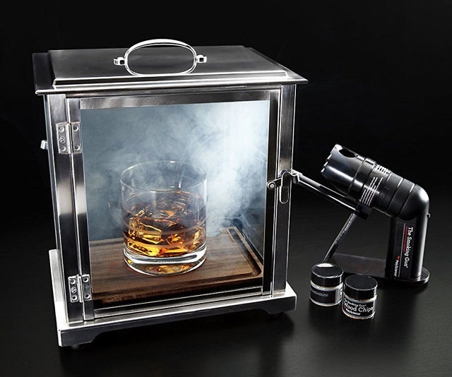 Cocktail Smoking Box & Gun