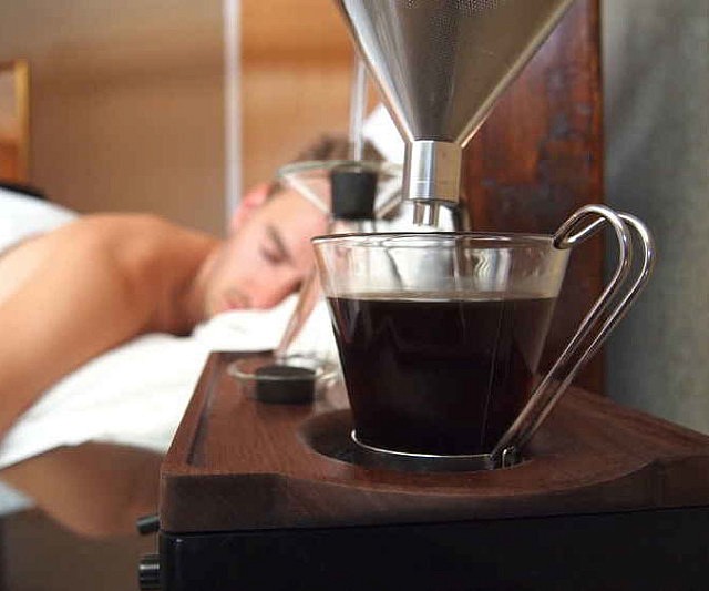 Coffee Brewing Alarm Clock