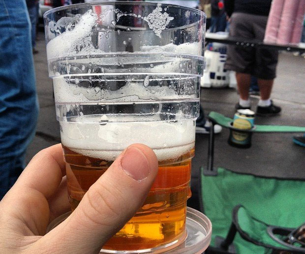 Collapsible Beer Glass
